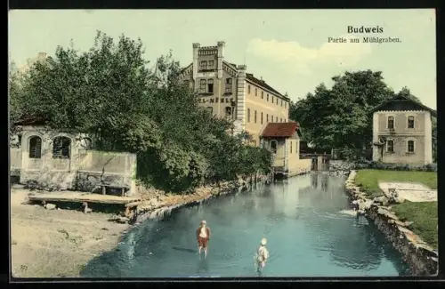 AK Budweis, Partie am Mühlgraben
