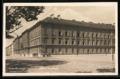 AK Budejovice, Kasarny Jiriho z Podebrad