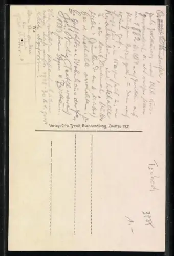 AK Zwittau, Denkmal Mutterliebe