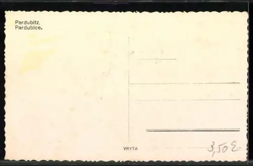 AK Pardubitz, Blick auf den Markt