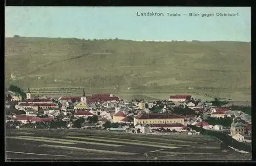 AK Landskron, Blick gegen Olbersdorf