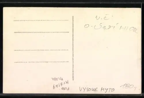 AK Vysoké Mýto, Vzdává poslední hold svetlé památce Mistra Aloise Jiráska 1930