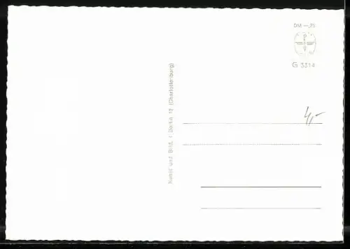 AK Berlin, Blick zum Zooviertel mit Gebäude der Dortmunder Union