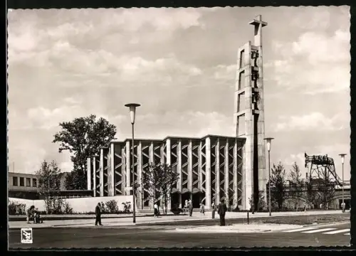 AK Berlin, Hansaviertel, St. Ansgar-Kirche