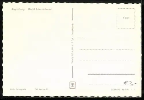 AK Magdeburg, Hotel International