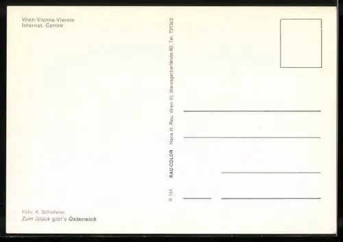 AK Wien, International Centre