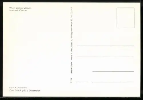 AK Wien, International Centre