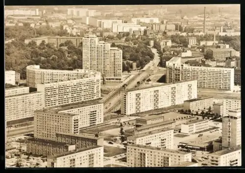 AK Berlin, Blick auf den Leninplatz