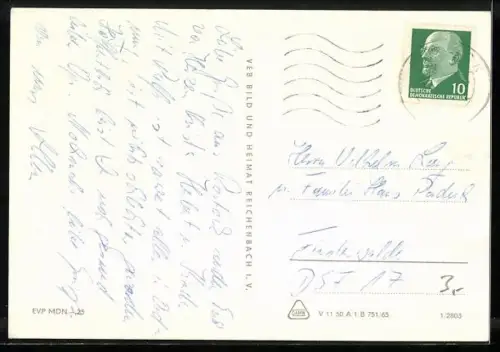 AK Rostock-Reutershagen, Neubauten, Wappen