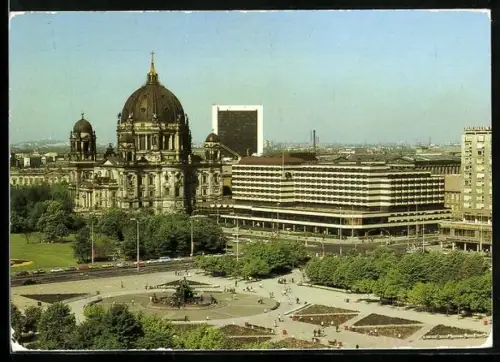 AK Berlin, Blick auf das Stadtzentrum