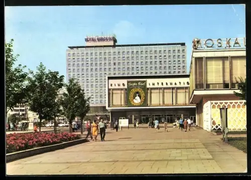 AK Berlin, Interhotel Berolina und Kino International