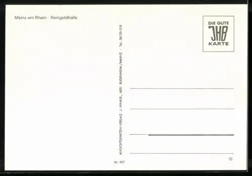 AK Mainz am Rhein, Rheingoldhalle