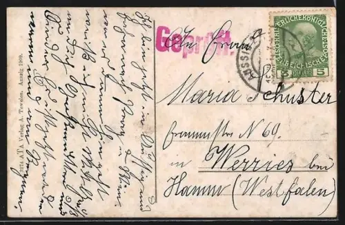 AK Aussig, Landungsplatz der Dampfschiffe, Schiffe, Güterwaggons, Restaurant