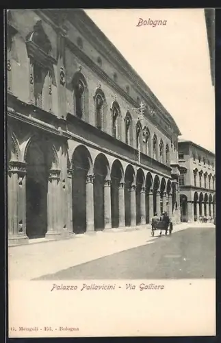 AK Bologna, Palazzo Pallavicini, Via Galliera