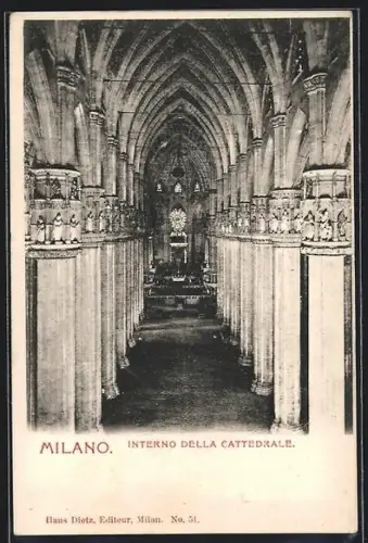 AK Milano, Interno della Cattedrale