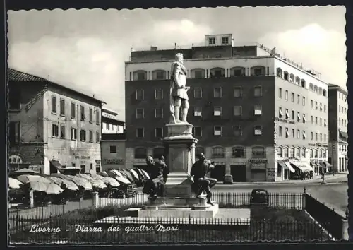 AK Livorno, Piazza dei quattro Mori