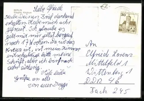 AK Berlin-Steglitz, Klinikum