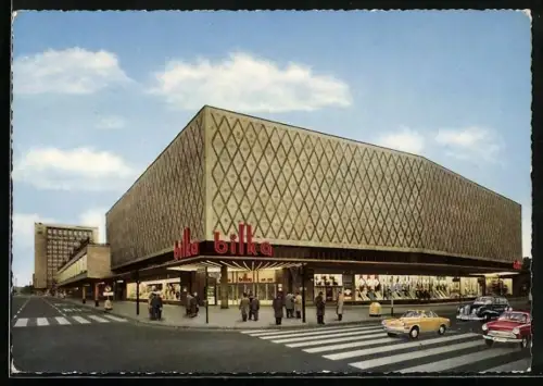 AK Berlin-Charlottenburg, Kaufhaus Bilka, Aussenansicht