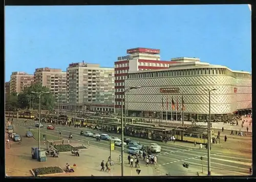 AK Leipzig, Warenhaus Konsument am Brühl