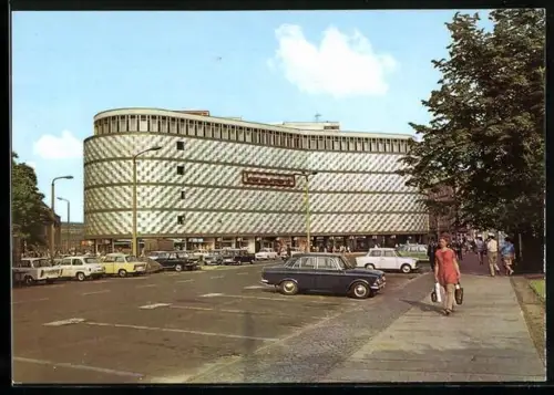 AK Leipzig, Warenhaus Konsument am Brühl