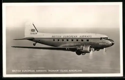 AK Flugzeug Pionair, British European Airways, Aeroplane