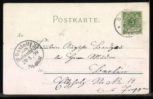 AK Der Findling, Kein Heimatland, kein Mutterland..., Mann nachts vor Grab im Schnee, Elterngrab