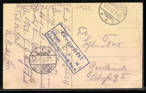 Künstler-AK Die Erstürmung der Düppeler Schanzen am 18. April 1864, Reichseinigungskriege