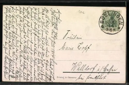 Künstler-AK Jagdhunde und aufgeschreckter Fasan