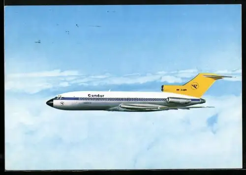 AK Boing 727-30 von Condor in der Luft