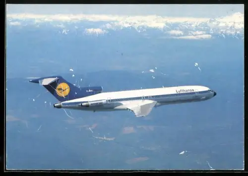 AK Fluggesellschaft Lufthansa, Flugzeug Boeing 727