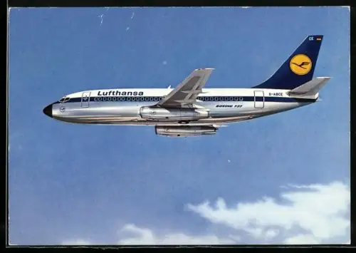 AK Boeing 737 City Jet der Lufthansa am Himmel
