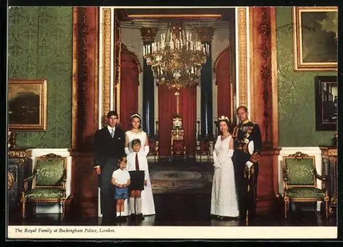 AK London, The Royal Family at Buckingham Palace, Music Room
