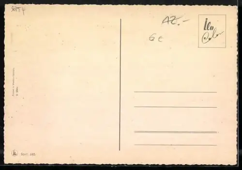 AK Erklärung der Briefmarkensprache, von Herzen gerahmtes Paar, Der Inhalt meines Lebens...