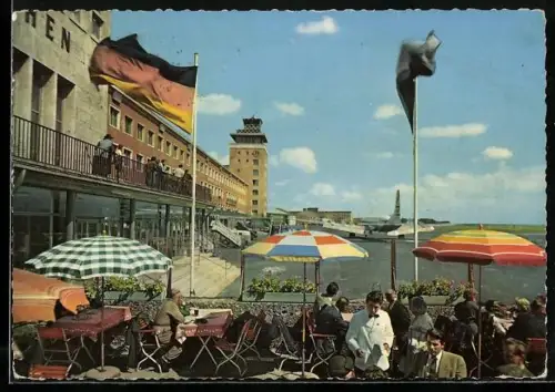 AK München-Riem, Flughafenterrasse