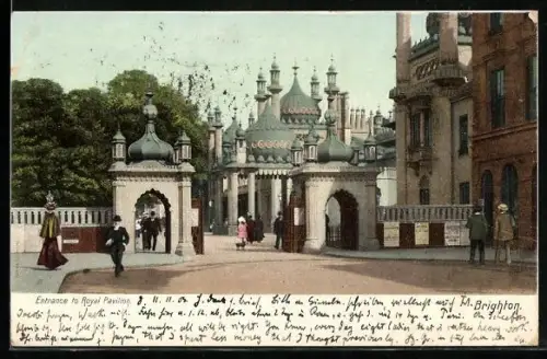 AK Brighton, Entrance to Royal Pavilion