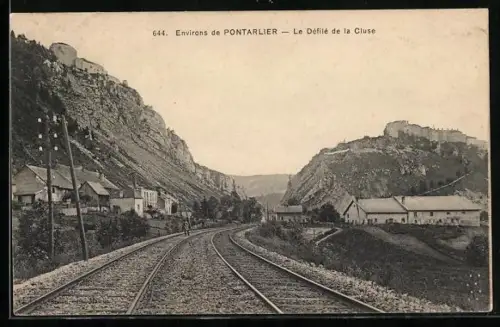 AK Pontarlier, Le Defile de la Cluze