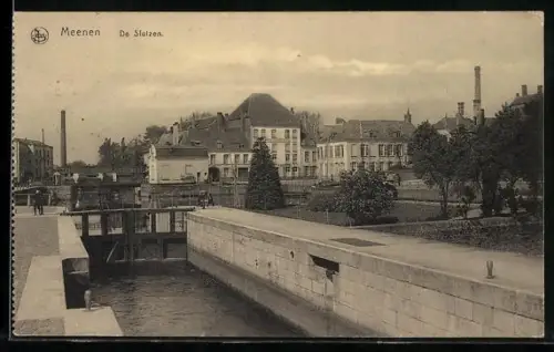 AK Meenen, Sluizen, Ortsansicht