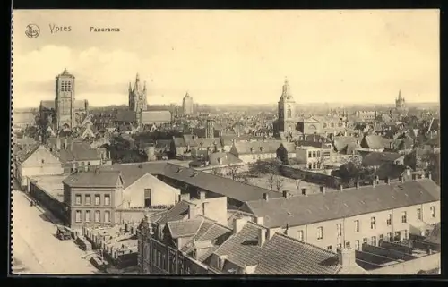 AK Ypres, Panorama