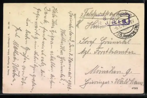 AK Steinbruch-Compagnie in den Vogesen