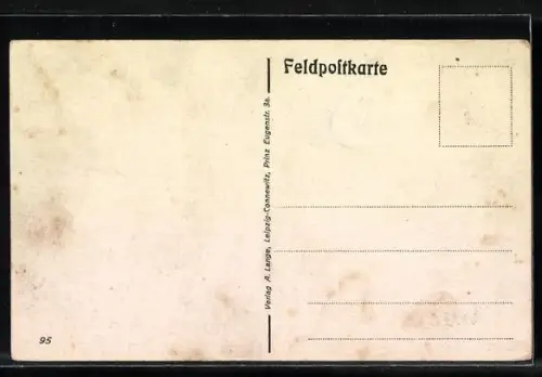 AK Pont-Faverger, Une Rue