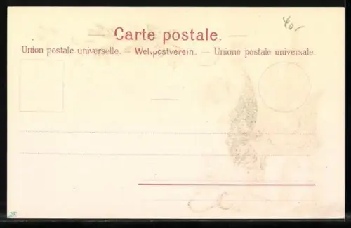 AK Basel, Basler Münster, Die ersten Briefmarken der Schweiz