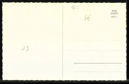 AK Briefmarkensprache, Herz mit Rose