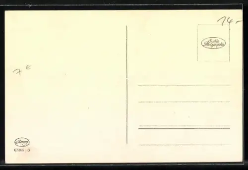 AK Briefmarkensprache, Mann schaut eine Frau an, Dein ist mein Herz, Warum schreibst du nicht?