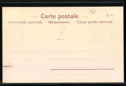 AK Vaud, Les Premiers Timbres Poste de la Suisse, Briefmarken