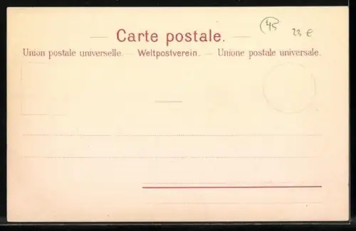 Lithographie Die erste4n Briefmarken der Schweiz, Wappen Canton Zürich