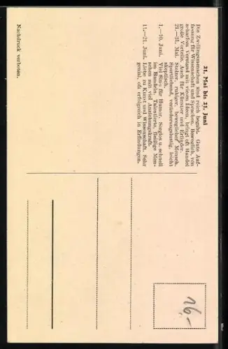 AK Sternzeichen Zwillinge: Zwiefach kann das Glück Dir sein...