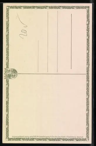 Künstler-AK Paul von Hindenburg in Uniform mit Orden Eisernes Kreuz