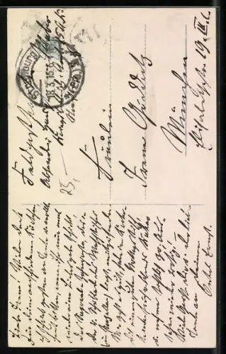 AK Generalfeldmarschall Paul von Hindenburg, Der Blücher von 1914