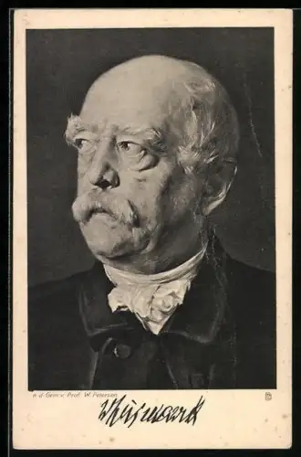 AK Porträt Adalbert Stifter nach Prof. Petersen