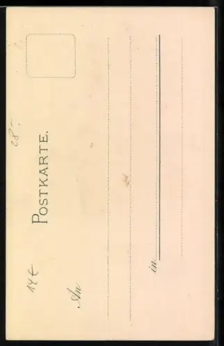 AK Porträt Otto v. Bismarcks